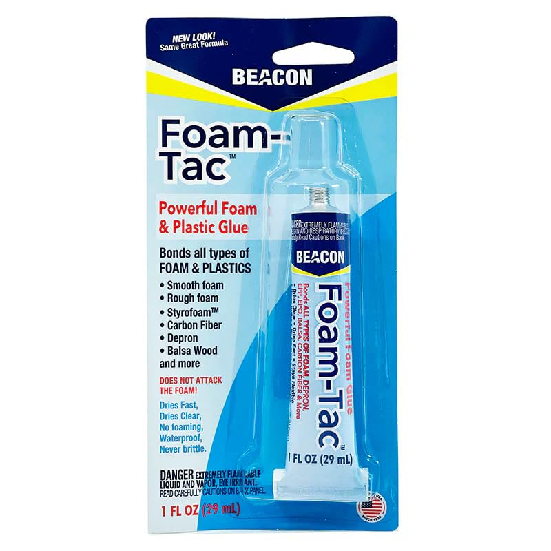 Beacon Adhesives Foam-Tac 33ml, Adhesive, 10 x 20 x 2 cm