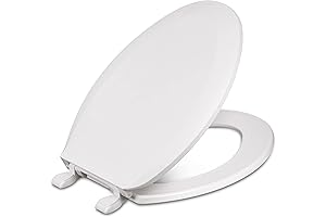 Centoco Elongated Toilet Seat with Closed Front: The Perfect Toilet Lid Replacement