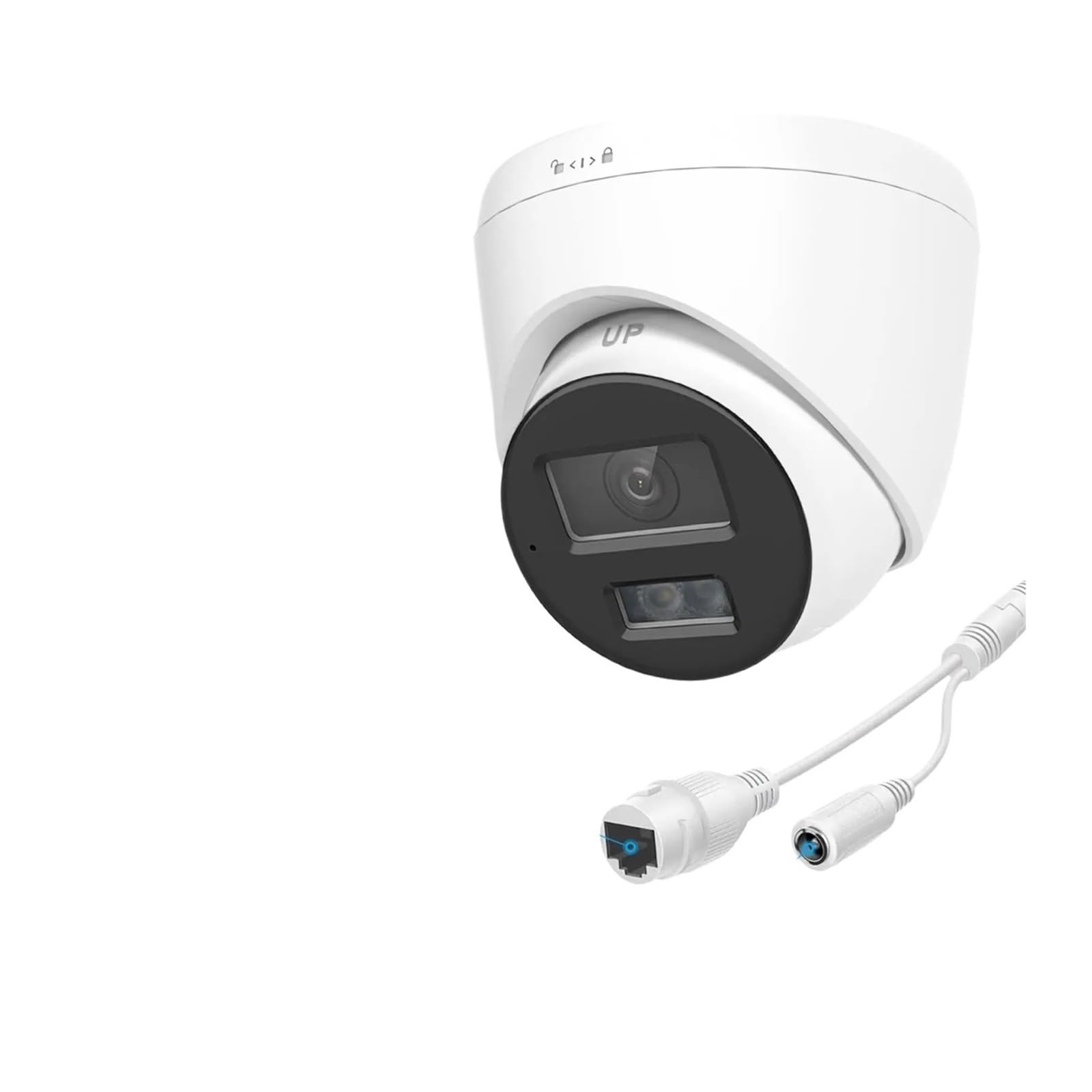 Oshpmbdlyfj 2.8Mm 8Mp Smart Dual-Light Poe Ip Camera Outdoor 24/7 Cctv Video Surveillance Ip67 Sd Card H.265(Only 5Mp Camera)