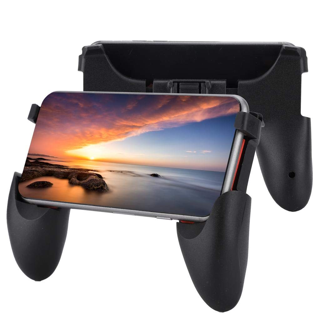 ADITAM Handy Game Controller, Game Handle für Smartphone Ergonomisches Design Game Grip Komfortables schnelles Schießen mit Halterung Double The Comfort