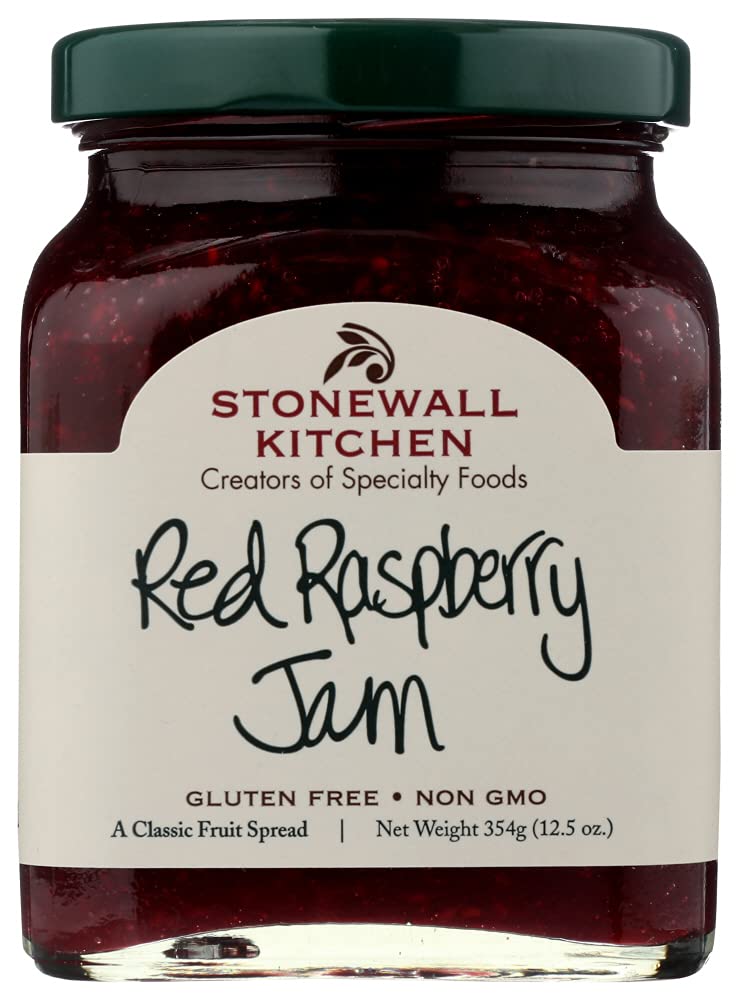 Amazon.com: Stonewall Kitchens Red Raspberry Jam 13-Ounce Jars (Pack of ...