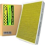 COCOAUTO Cabin Air Filter for 2017-2025 Audi Q7 Q5 A5 Quattro A4 Q8 A6 A7 A8 e-tron R8 SQ5 S5 S4
