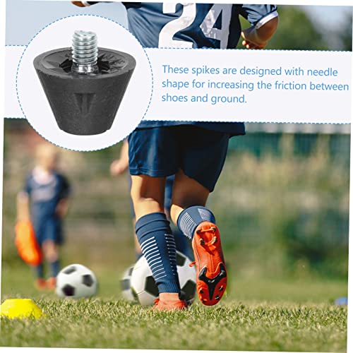 KESYOO 25pcs Football Spikes Nails for Cross Country Replaceable Shoe Spike Track Shoes Sole Nails Soccer Accessories for Men Men's Soccer Cleats Football Stuff Sports Shoes Spikes Screw4