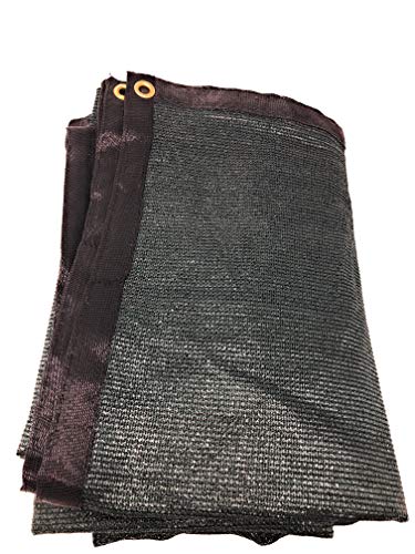 FENCESMART4U5’ X 25’ Dark Green UV Rated 85% Blockage Fence Privacy Screen Windscreen Shade Cover Fabric Mesh Tarp W/Grommets (145gsm)