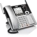 VTech CM18445 Main Console - DECT 6.0 4-Line Expandable Small Business Office Phone with Answering System (Renewed)