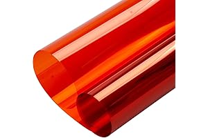 HOHOFILM Window Film Color Roll Clear Decorative Window Tint Peel and Stick Self Adhesive
