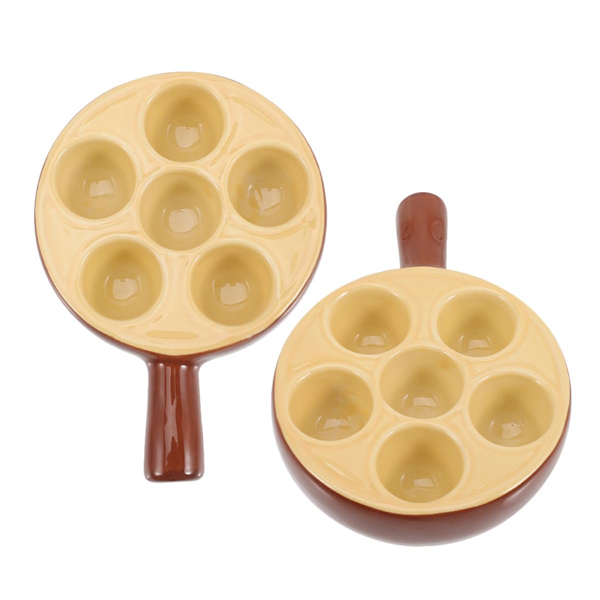 Assiette à escargots antidérapante en céramique pour vos repas de fête et dîners