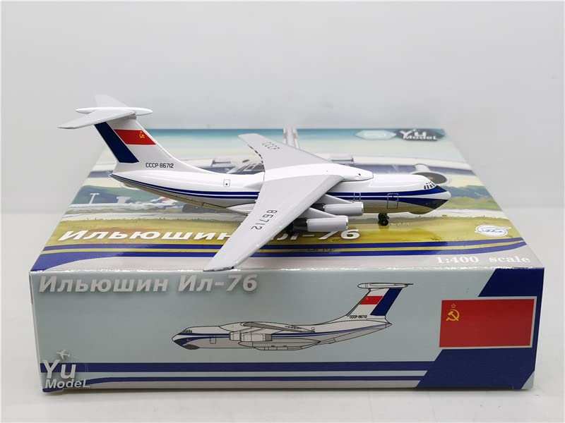 Amazon | YuModeL 1/400 完成品 IL-76 CCCP-86712 DIECAST Aircraft