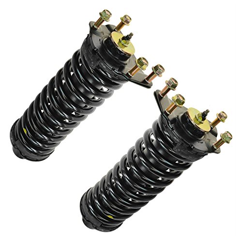 Image of TRQ Front Strut & Shock Assembly Left & Right Pair Set Compatible with Jeep Liberty Dodge Nitro