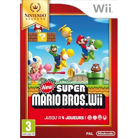 Super Mario Bros Wii Cover
