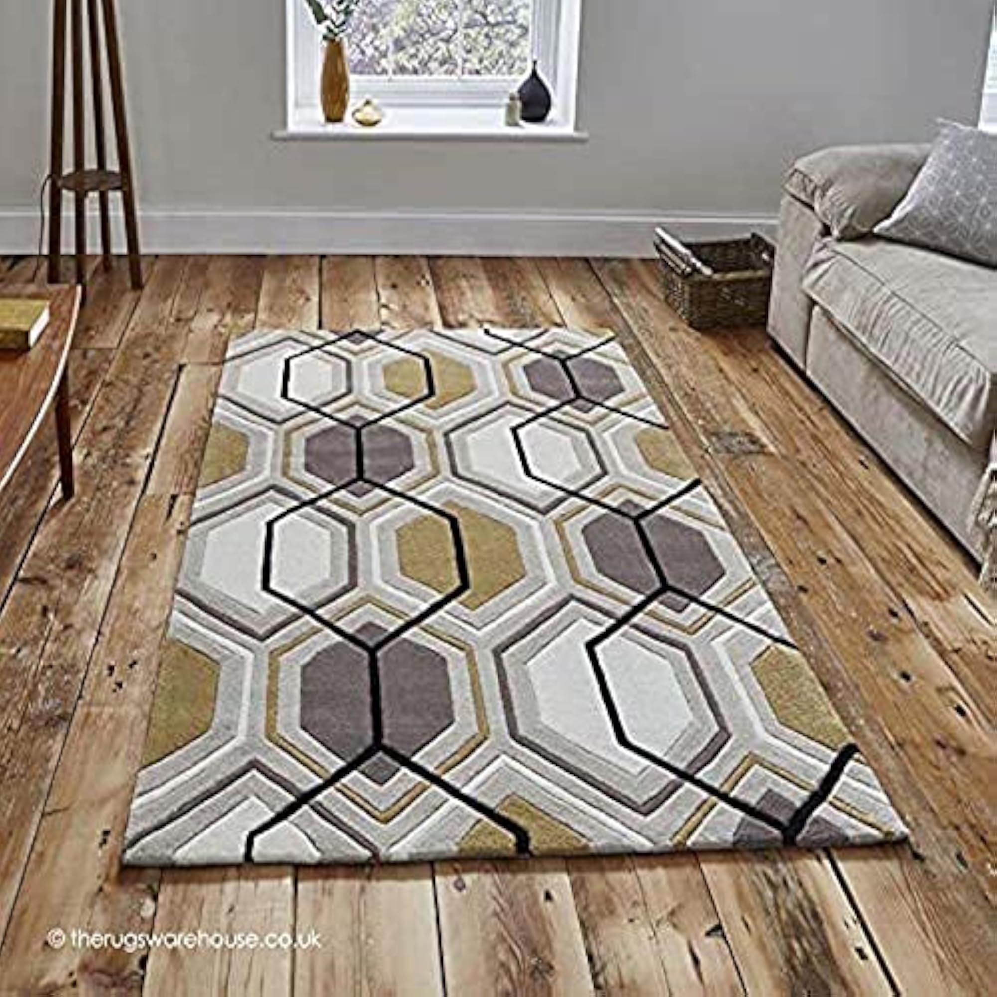 Embossed Carved Handmade Woollen Runner Carpet, Multi