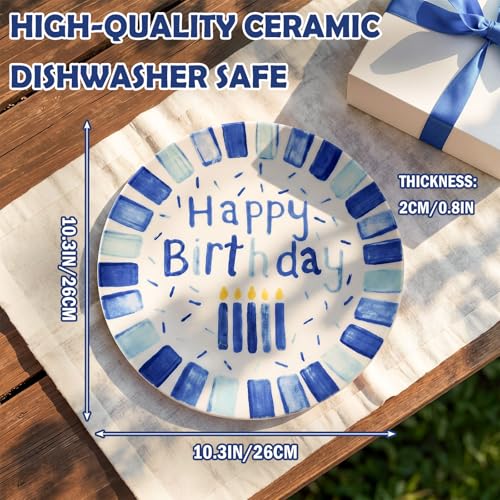 Jinei Decorative Birthday Plate Ceramic Special Time It's Your Day Gift by Jinei - Used condition - Image 3