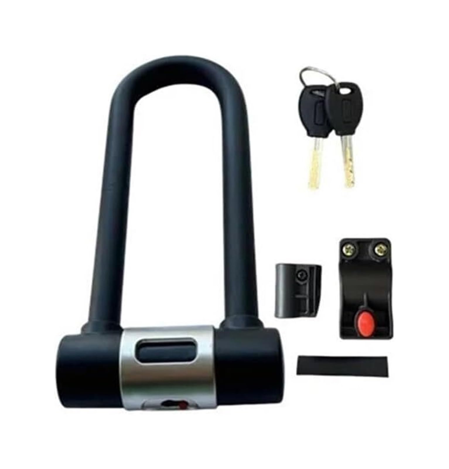 Giveduno 6108-3 Bicycle Lock, U-Lock -Theft Mtb Road Bike Steel Security Lock