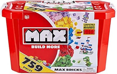 Zuru MAX Build More: Conjunto de Ladrillos de construcción (759 Ladrillos) | Ya disponible en tu tienda friki favorita! En mundofriki.es!