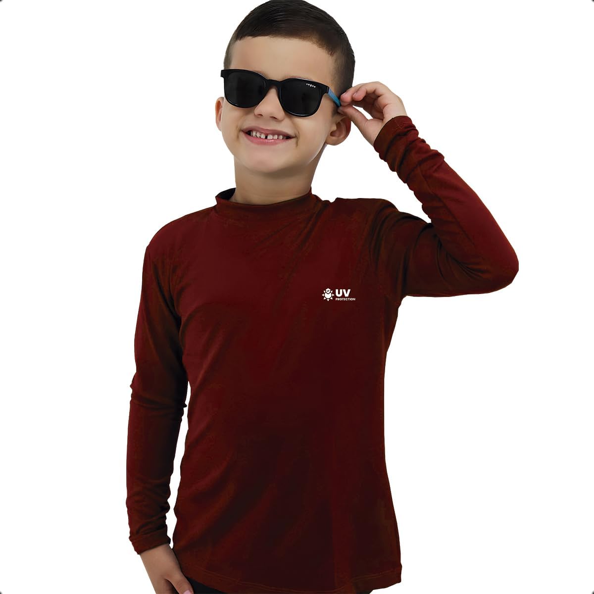 Camiseta INFANTIL Térmica Manga Longa Proteção UV50+ Meninos e Meninas