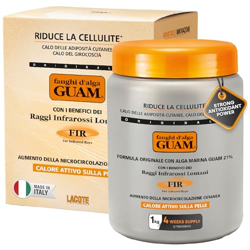 Boue d'Algues Anti-Cellulite GUAM FIR contre le relâchement de la peau du ventre