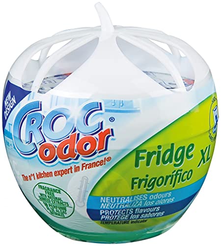 CROC'ODOR Ambientador para frigorífico tamaño XL, 2 unidades, 140 g