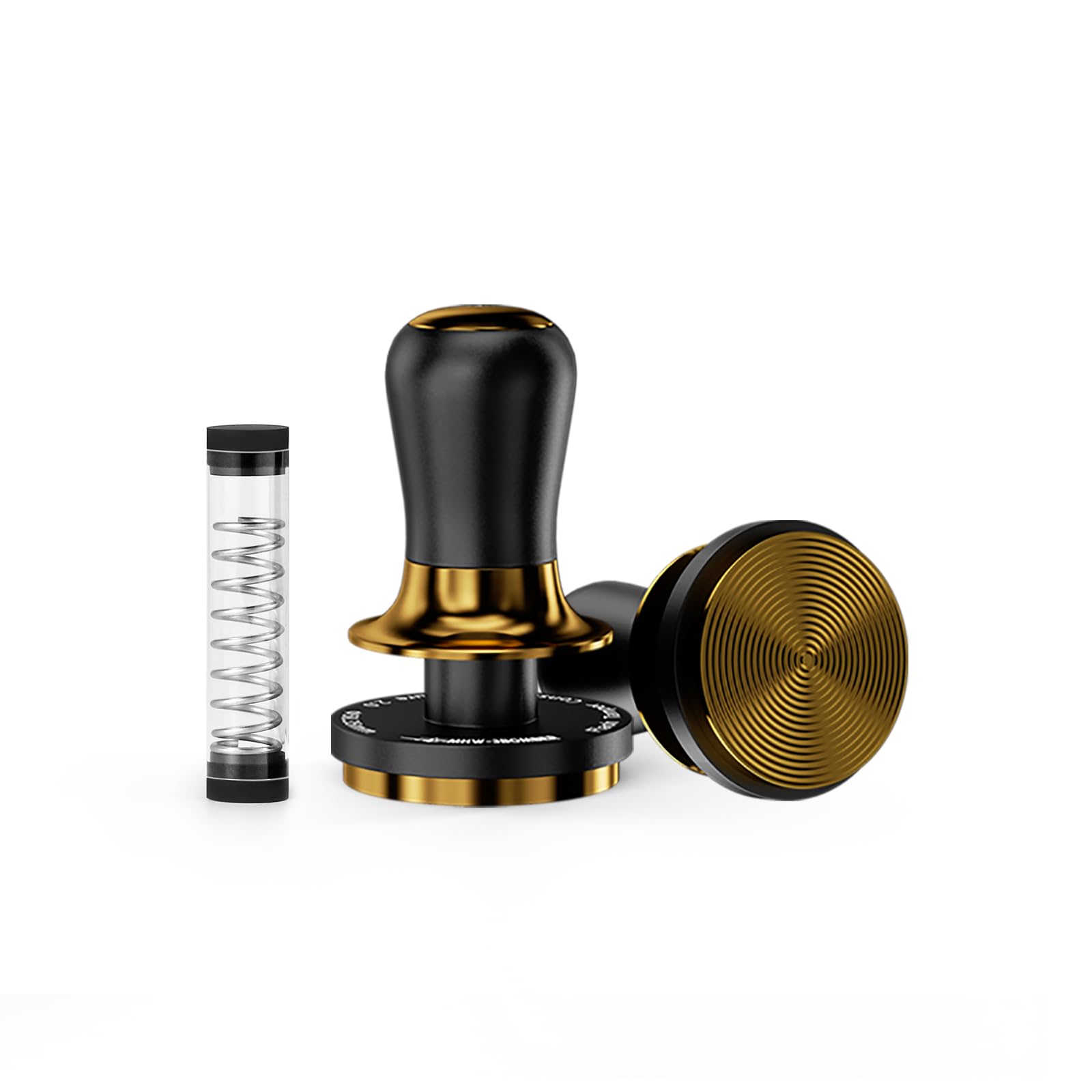 MHW-3BOMBER Pressino per caffè espresso, 58 mm, colore oro nero, T7032G-OS