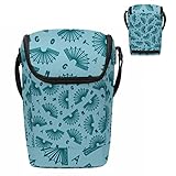 JAVENPROEQT Grand sac à déjeuner réutilisable pour homme et femme - Sac à bandoulière portable pour amateurs de tango - Pour vin, boissons, pique-nique, plage, déjeuner, pique-nique