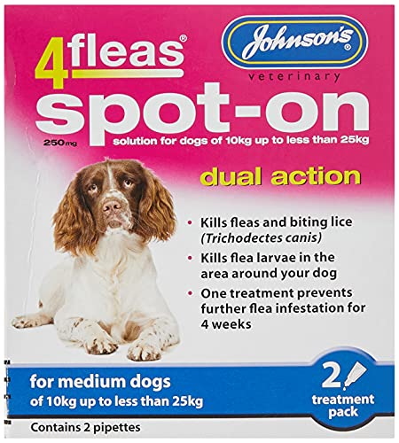 Johnsons 4Fleas Spot-On for Medium Dogs