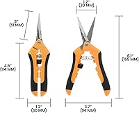 Vista 5 de Zenport Podadora recta hidropónica de Microblade H355, hoja de acero inoxidable
