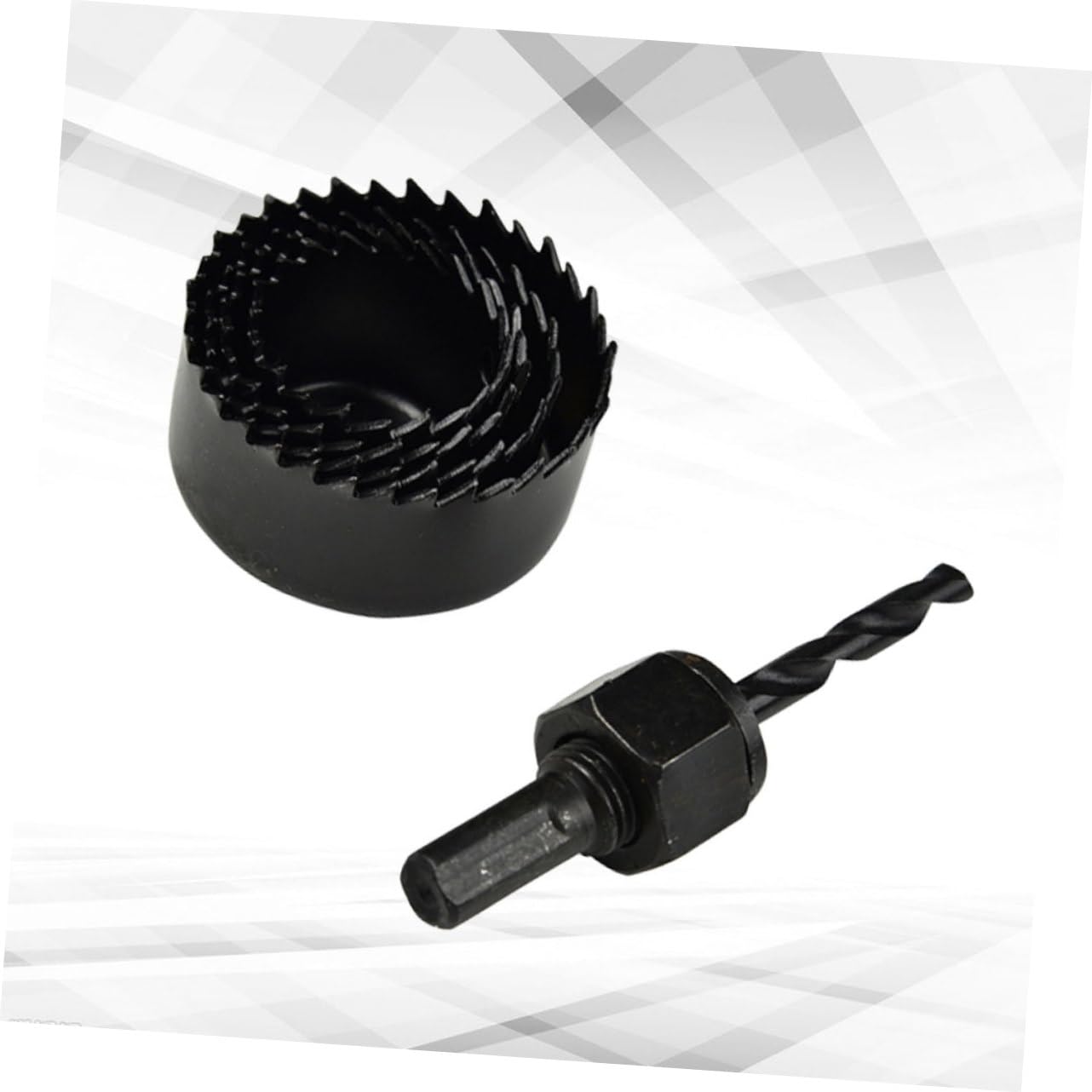 LIFKOME 5Pcs Woodworking Hole Saw Set Blades for Gypsum Board Durable Wear Resistant Carpenter Tool with Blades