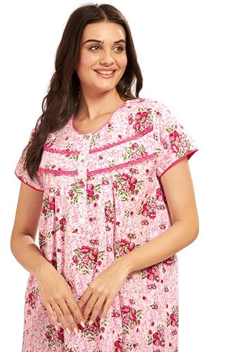 Image of AV2 Women Printed Feeding /Nursing /Maternity Nighty