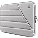 DOMISO 14 Zoll Wasserdichte Laptoptasche mit Rückengriff Tragetasche für 14 MacBook Pro/MacBook Air/Dell Latitude/Lenovo IdeaPad/Acer Aspire/13.5 Microsoft Surface Book,Asche
