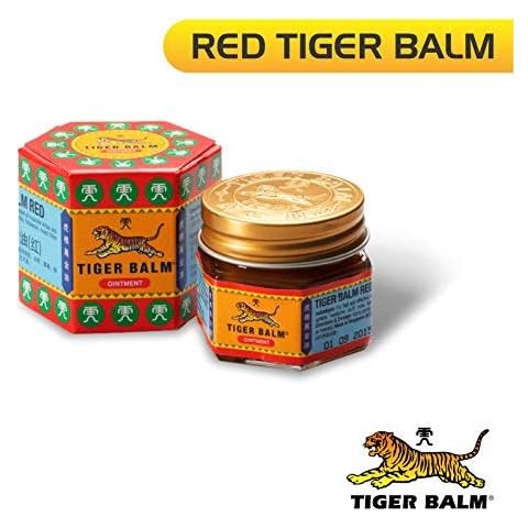 Tiger Balm RED - WHITE HERBAL RELIEF FROM ACHES & PAIN 21ML UK SELLER (RED 1X 21ML) Cover