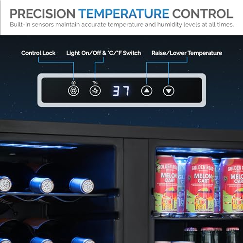 Newair NWB077BKD0 27 Inch Wine And Beverage Refrigerator thumb #4
