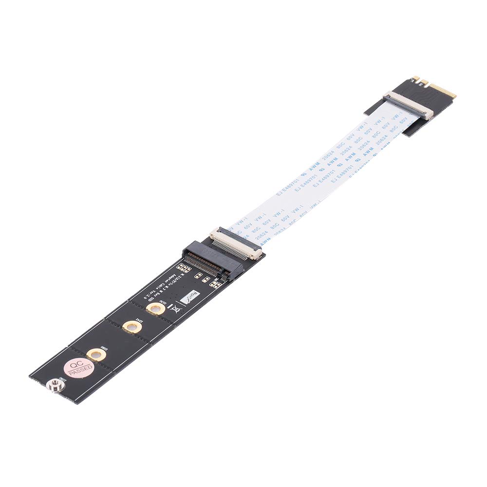 Homgee NGFF M.2 Key M to Key A+E Extension Cable NGFF Adapter Card Converter for Windows 2000/7/8/10-image-42
