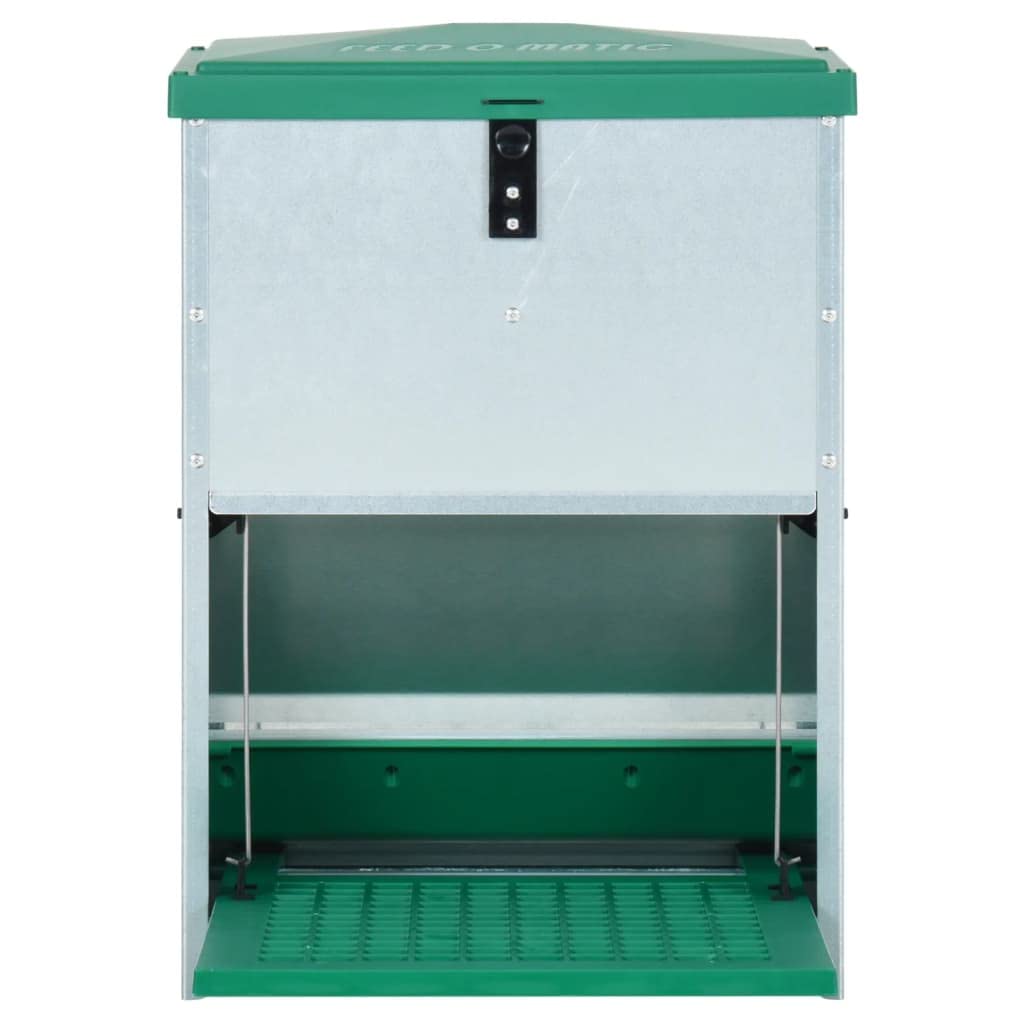 INLIFE Feedomatic 171446 - Comedero automático para aves de corral con pedal (12 kg, 7,35 kg)