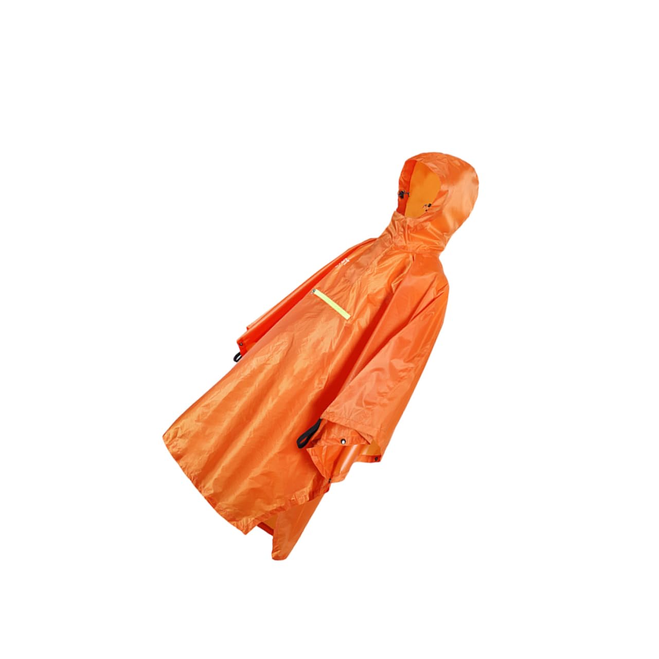 Holibanna Poncho Antipioggia Multifunzionale Per Ciclismo e Trekking Copertura Per Backpack Adatto Escursioni e Campeggio Arancione