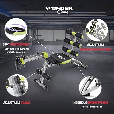 WONDER CORE 2 Total Gym Machine, Ab Workout Hungary | Ubuy