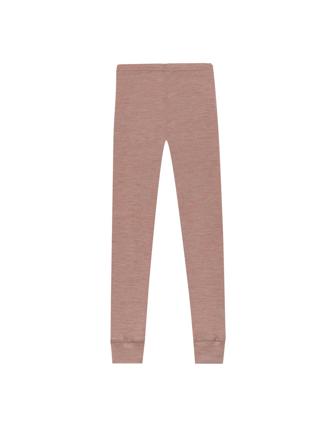 Dilling Kinder Merino Leggings aus 100% Bio Merinowolle Slim Fit Base Layer atmungsaktiv