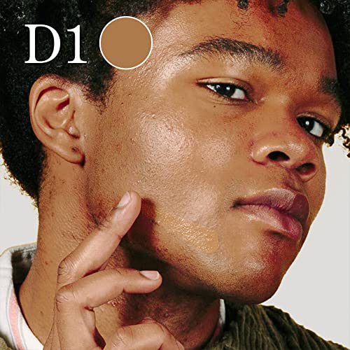 Frontman Fade, Men's Acne Concealer With Salicylic Acid | Blemishes & Dark Circles | Natural Coverage, Non-Greasy Formula, Fragrance-Free | Great For All Skin Types | Men’s Concealer D1 Dark Shade #TOP2