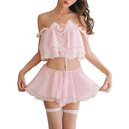 Amazon メイド ネコ 猫 コスプレ衣装 可愛い セクシー 大人用 コスチューム ランジェリー 動物 アニマル 仮装 339 ピンク コスプレ 仮装 通販