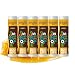 Lip Balm Mongo Kiss 6-Pack (6 Tubes) Vanilla Honey by Eco Lips 100% Organic Beeswax & Cocoa Butter Lip Care with Organic Mongongo Oil - Soothe & Moisturize Dry and Cracked Lips - Made in USA