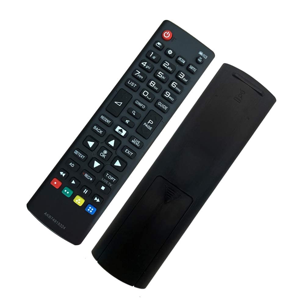 New Replacement LG TV Remote Control AKB74915324 for LG Smart TV Remote LCD LED 3D HDTV AKB75095308 AKB75095307 Compatible with all LG remote controls NO SETUP REQUIRED LG Universal TV Remote Control