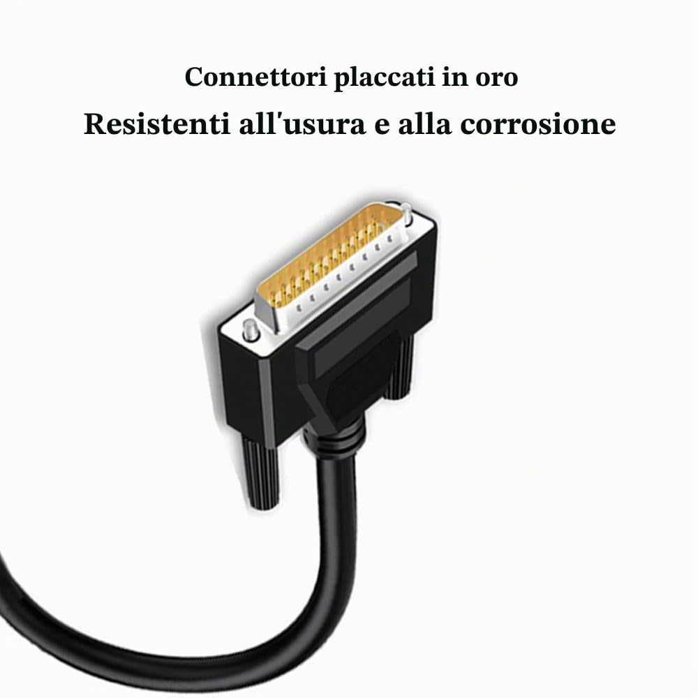 3 metri DB25 maschio RS232 25 pin cavo di prolunga seriale RS232 D-SUB DB25 seriale a 25 Bare Wire Breakout Board Connector