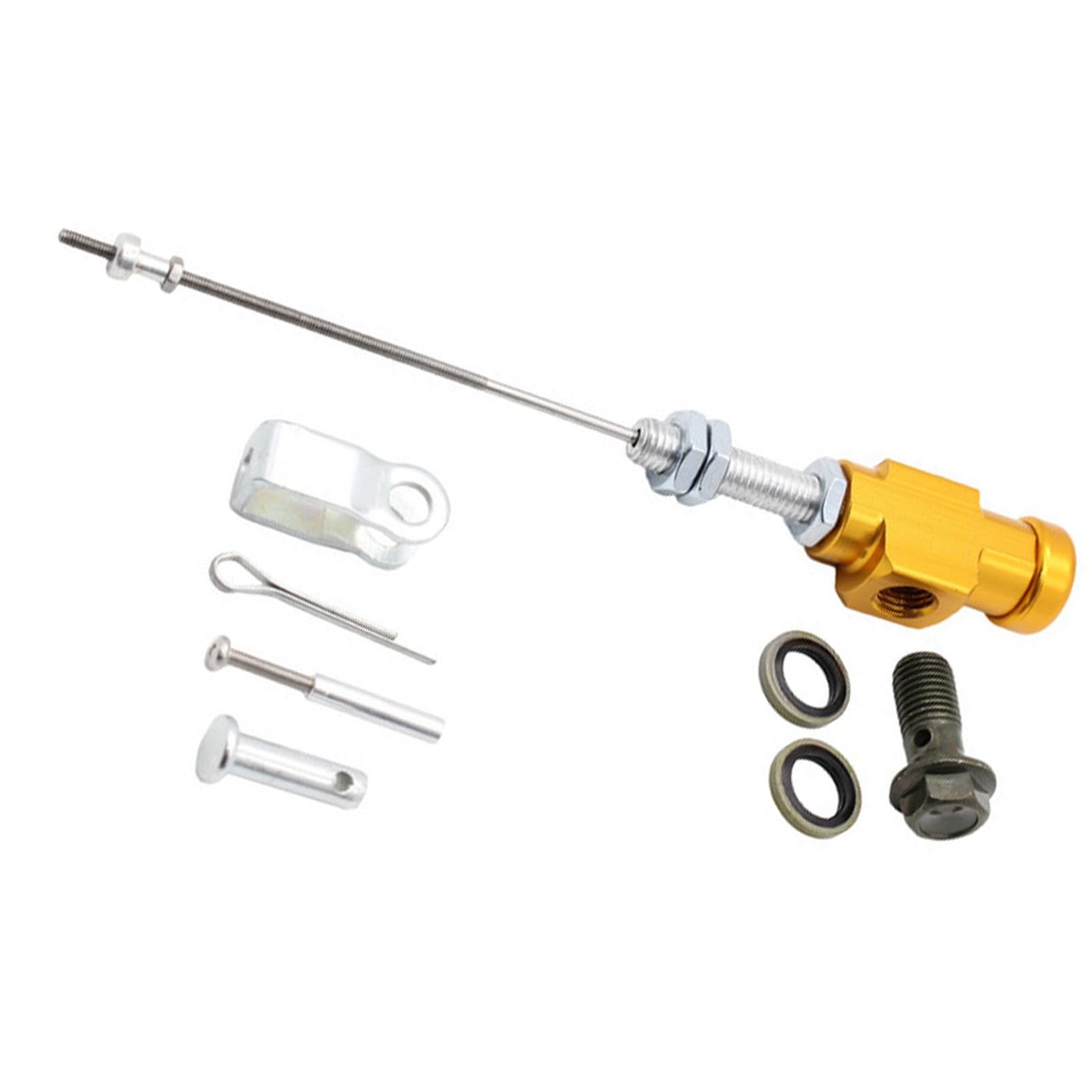CUNZJIA Upgrades Hydraulic Clutches Slave Cylinder Strong Aluminum Hydraulic Clutches Pumps for Off Road Motorcy
