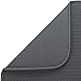 S&T INC. Dish Drying Mat for Kitchen, Absorbent, Reversible XL Microfiber Dish Mat, 18 Inch x 24 Inch, Charcoal Mesh