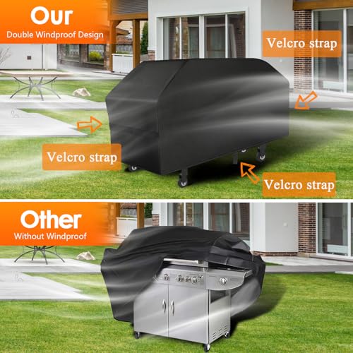 Image of Griddle Cover 600D Heavy Duty for Blackstone 36 Inch Griddle Cover Flat Top Grill Cover Blackstone Cover Accessories BBQ Gas Grill Cover Waterproof Windproof Weather