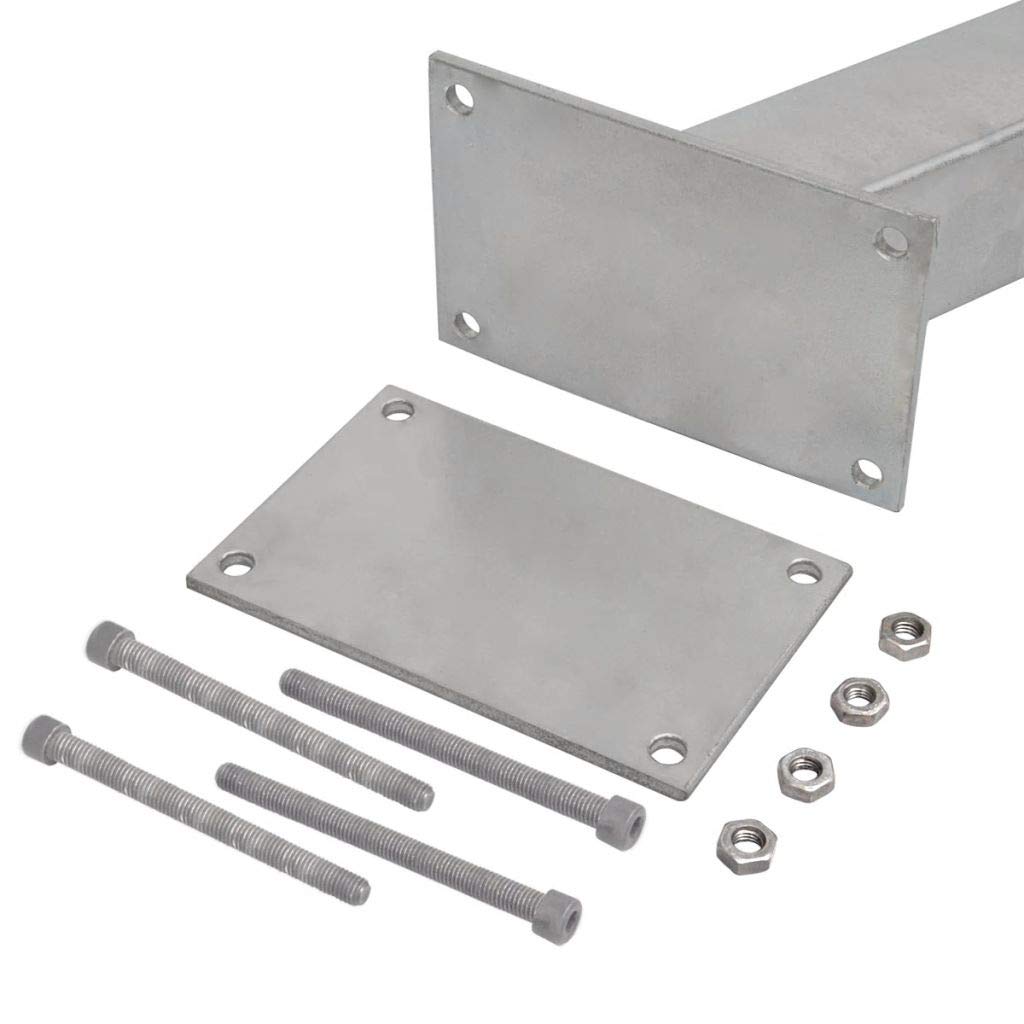 Festnight Accesorios para Remolques de Barcos Soporte Remolque de Barcos con Tope de Proa