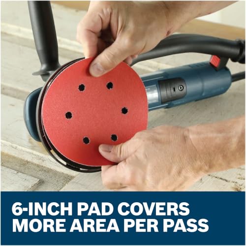 BOSCH GET75 6N Electric Orbital Sander Polisher 7 5 Amp 6 Inch Disc - image 5