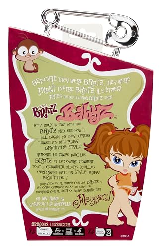 Miniatura 7 de Bratz Babyz - Muñeca de Moda Coleccionable - Meygan - con Moda Real y Mascota - Juguete Infantil - Ideal para Coleccionistas y Niños a Partir de 6 Años