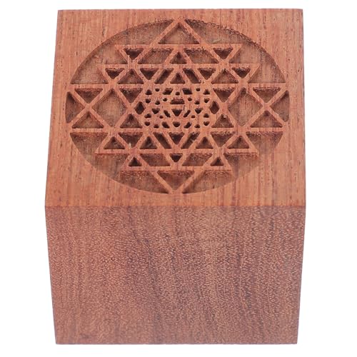 Difusor aromático eléctrico de madera color marrón claro