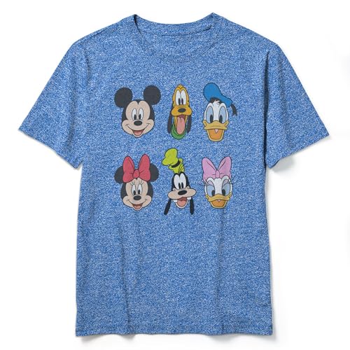 Image of Disney Boy's Mickey & Friends Character Grid Performance Tee