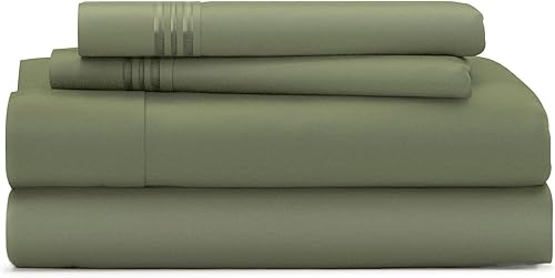 Vista 46 de Cosy House Collection Everyday - Juego de sábanas de la serie 1500, ropa de cama ultrasuave y fresca de hotel, bolsillo profundo, resistente a