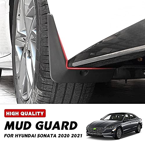 Image of Autorder Mud Flpas Splash Guards for Hyundai Sonata 2023 2022 2021 2020 Accessories Mudflap Fender Flares Front and Rear Mud Guard Set 4PCS